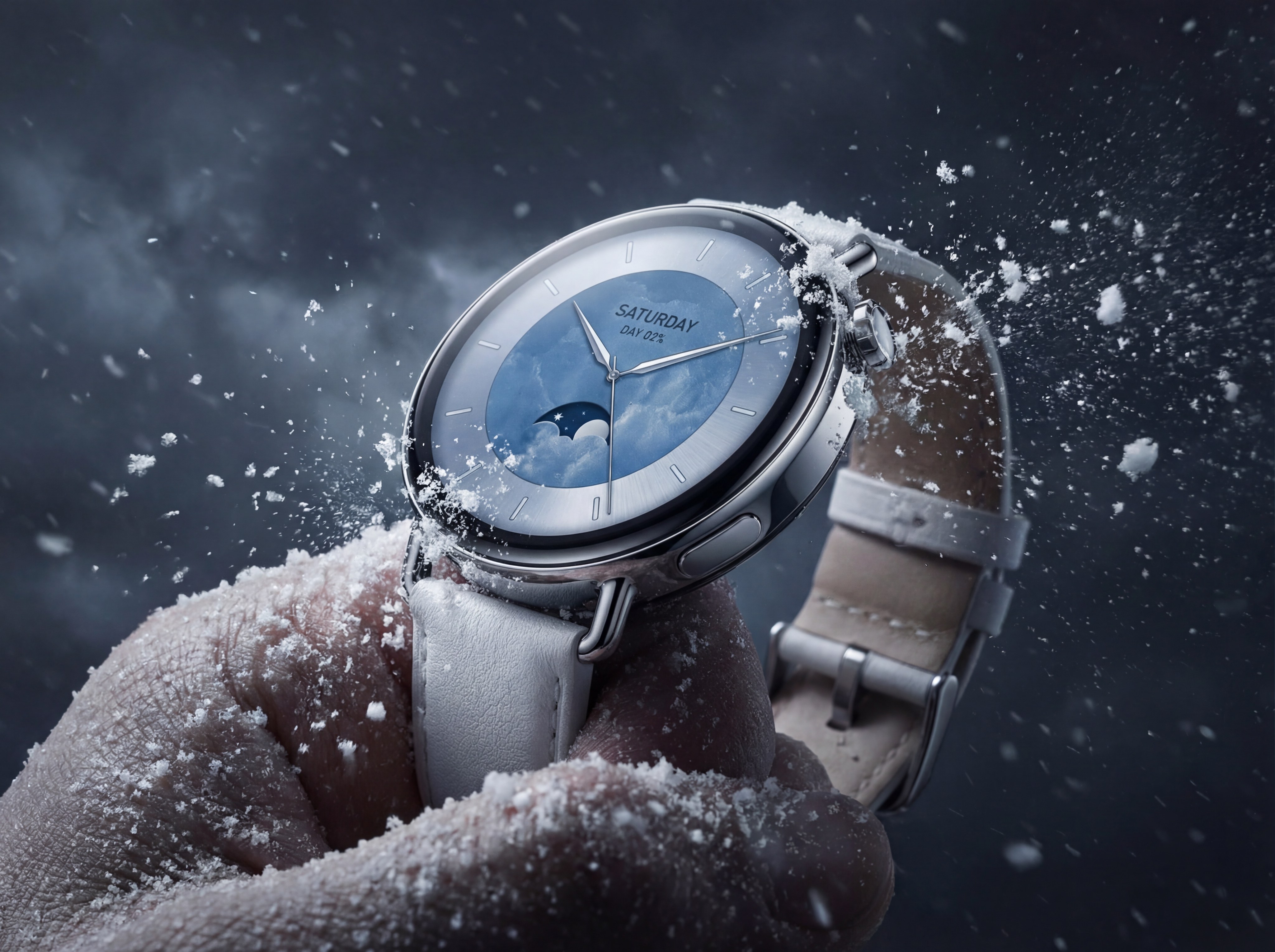 Xiaomi Watch 雪境细节
