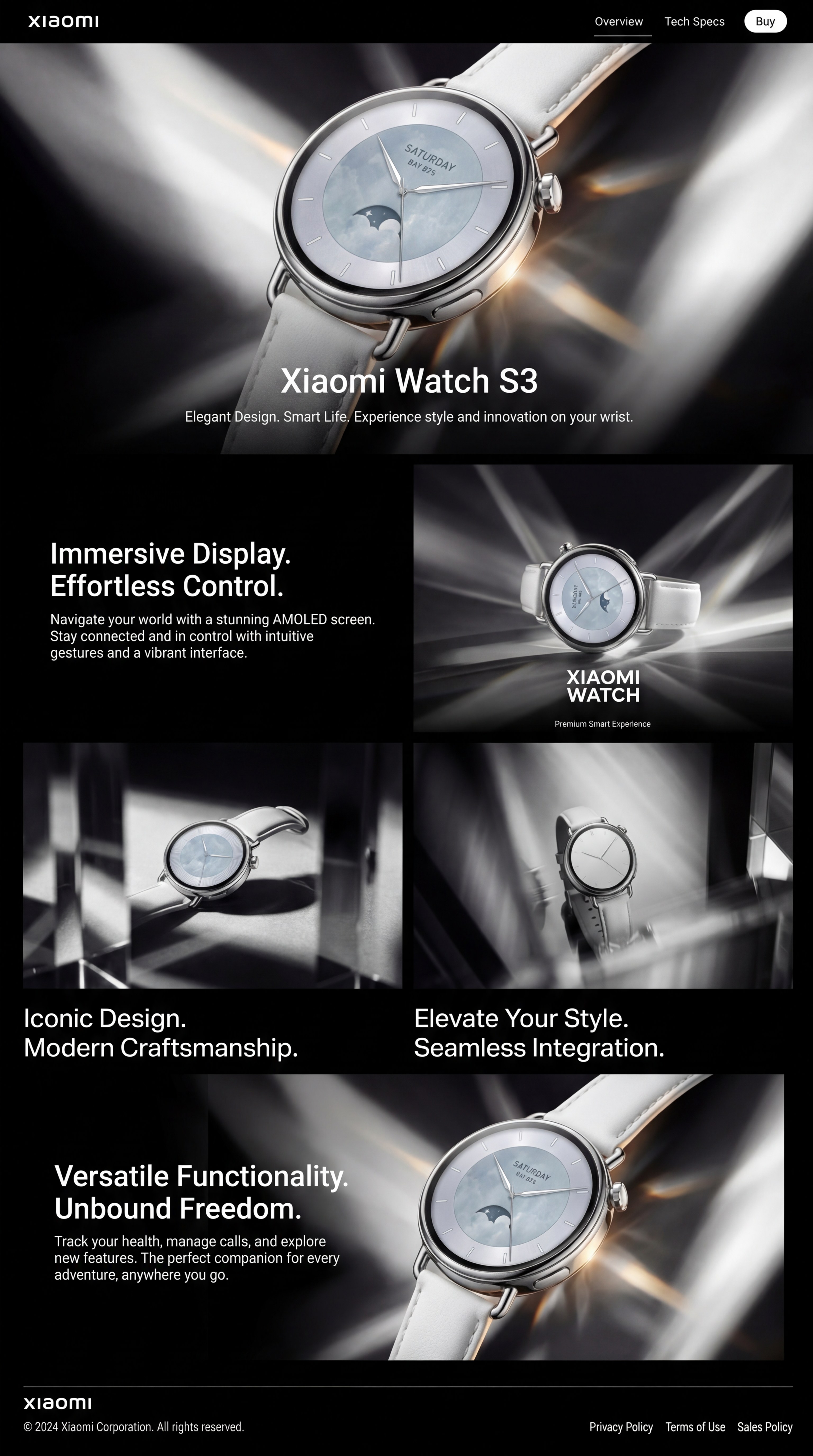 小米手表 Xiaomi Watch 页面视觉 02