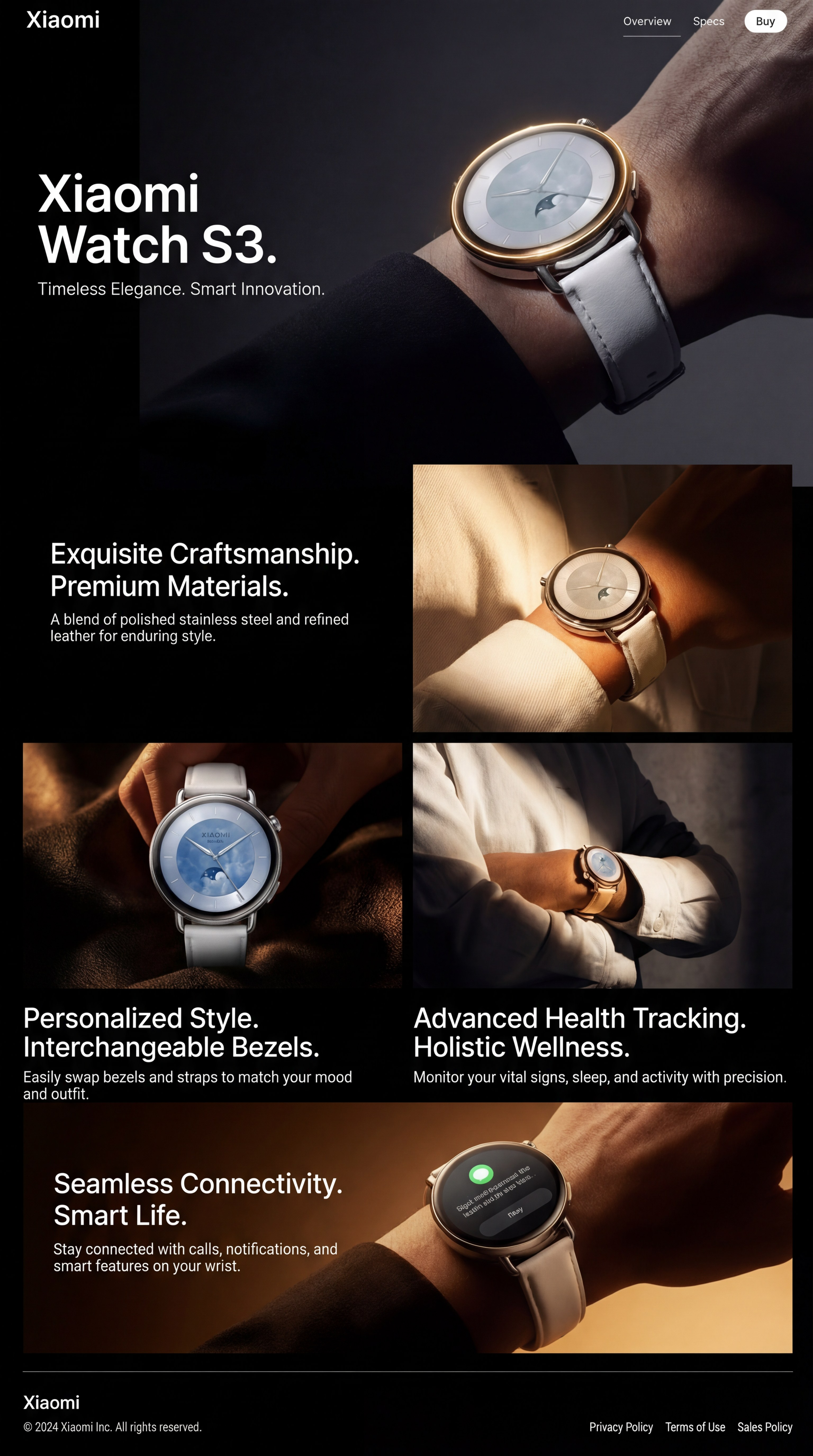 小米手表 Xiaomi Watch 页面视觉 09