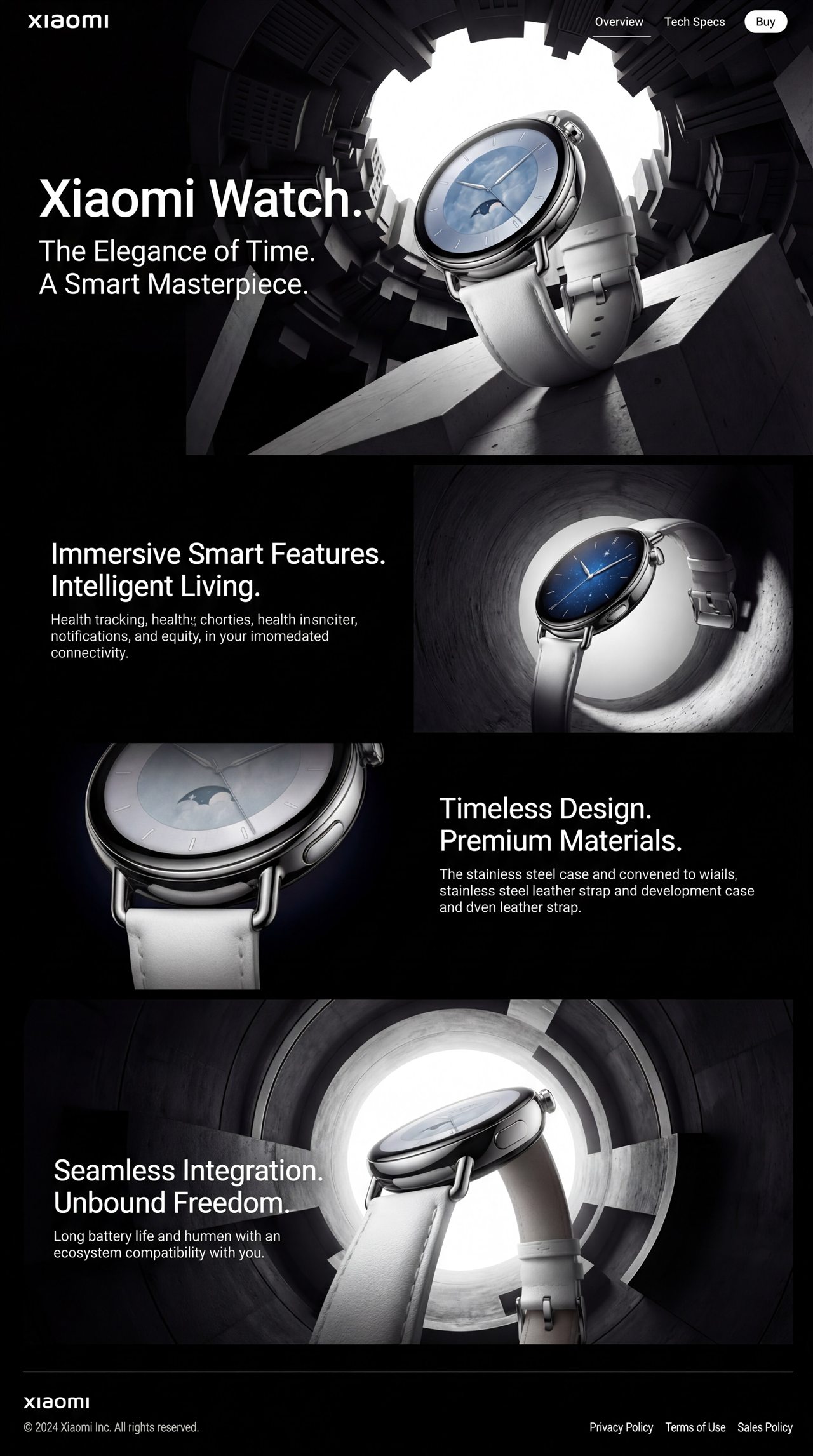 Xiaomi Watch 建筑光洞视觉